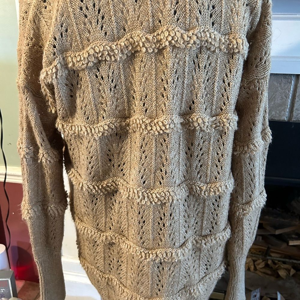 Knox rose knobby cardigan like brand new !! Size small - Picture 3 of 4
